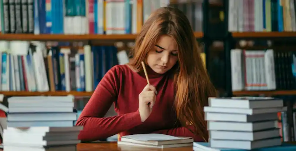 Student planning academic and personal goals for success